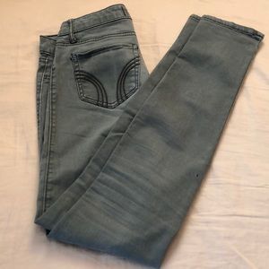 Hollister olive green/camo skinny pants👖💚